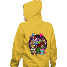 Load image into Gallery viewer, Secret_Shirts Zippered Hoodies, Unisex / Small / White Sooo 80s
