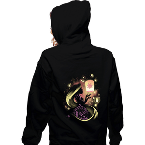 Secret_Shirts Zippered Hoodies, Unisex / Small / Black Live Your Dreams