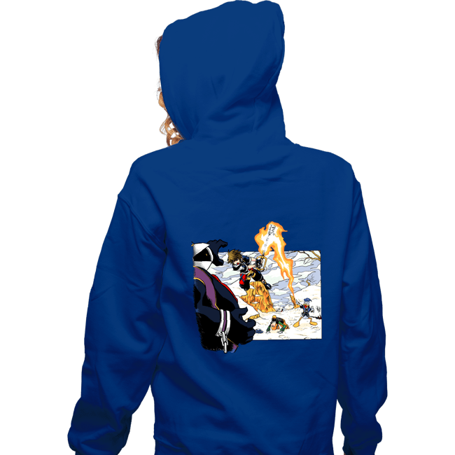 Secret_Shirts Zippered Hoodies, Unisex / Small / Royal Blue Chronohearts