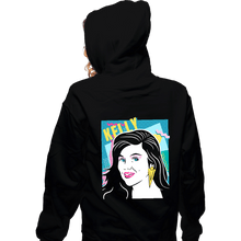 Load image into Gallery viewer, Shirts Zippered Hoodies, Unisex / Small / Black 80s Kelly
