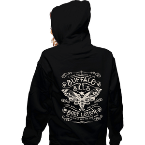 Secret_Shirts Zippered Hoodies, Unisex / Small / Black Buffalo Bill's Lotion