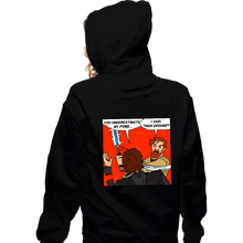 Load image into Gallery viewer, Daily_Deal_Shirts Zippered Hoodies, Unisex / Small / Black High Ground!
