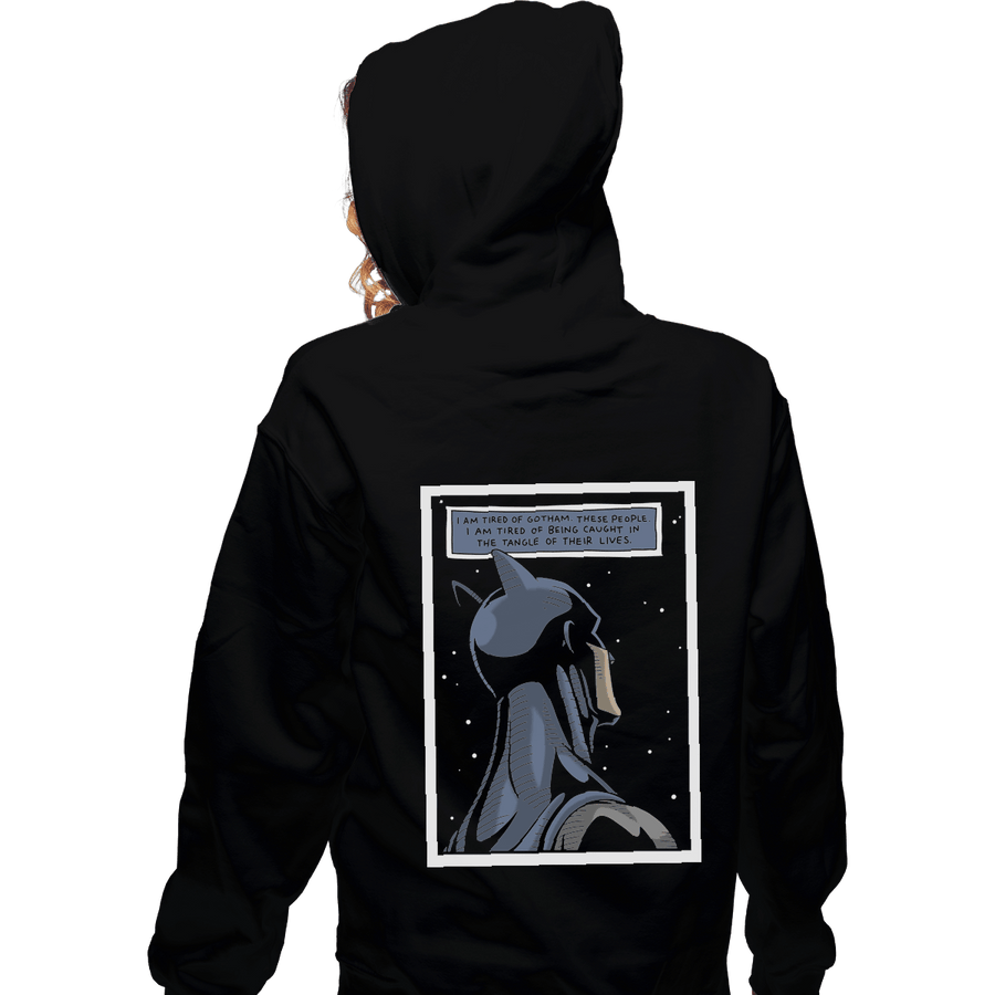Shirts Pullover Hoodies, Unisex / Small / Black Manbatan