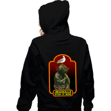 Load image into Gallery viewer, Secret_Shirts Zippered Hoodies, Unisex / Small / Black Seagulls
