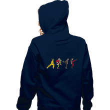 Load image into Gallery viewer, Shirts Zippered Hoodies, Unisex / Small / Navy Carrey Walks
