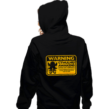 Load image into Gallery viewer, Daily_Deal_Shirts Zippered Hoodies, Unisex / Small / Black Cthulhu Warning
