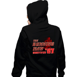 Secret_Shirts Zippered Hoodies, Unisex / Small / Black Survivor 87