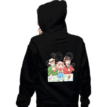 Load image into Gallery viewer, Secret_Shirts Zippered Hoodies, Unisex / Small / Black Spy x Icecream
