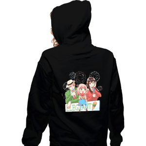 Secret_Shirts Zippered Hoodies, Unisex / Small / Black Spy x Icecream