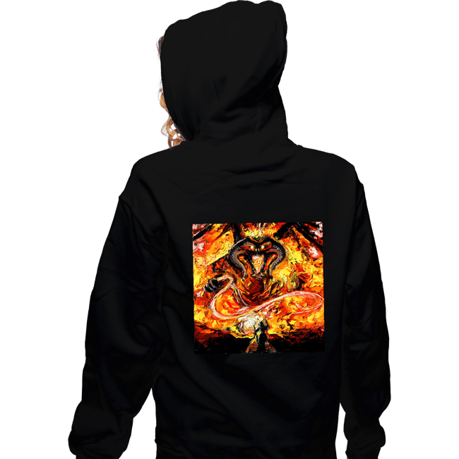 Secret_Shirts Zippered Hoodies, Unisex / Small / Black Van Gogh Never Passed.