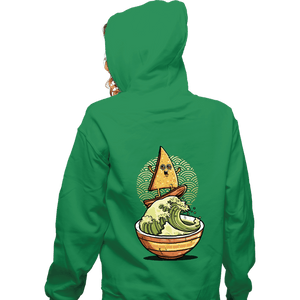 Secret_Shirts Zippered Hoodies, Unisex / Small / Irish Green Guacagawa Mole