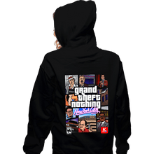 Load image into Gallery viewer, Shirts Zippered Hoodies, Unisex / Small / Black Grand Theft Nothing
