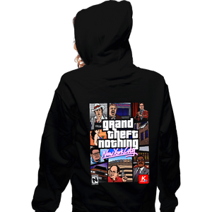Shirts Zippered Hoodies, Unisex / Small / Black Grand Theft Nothing