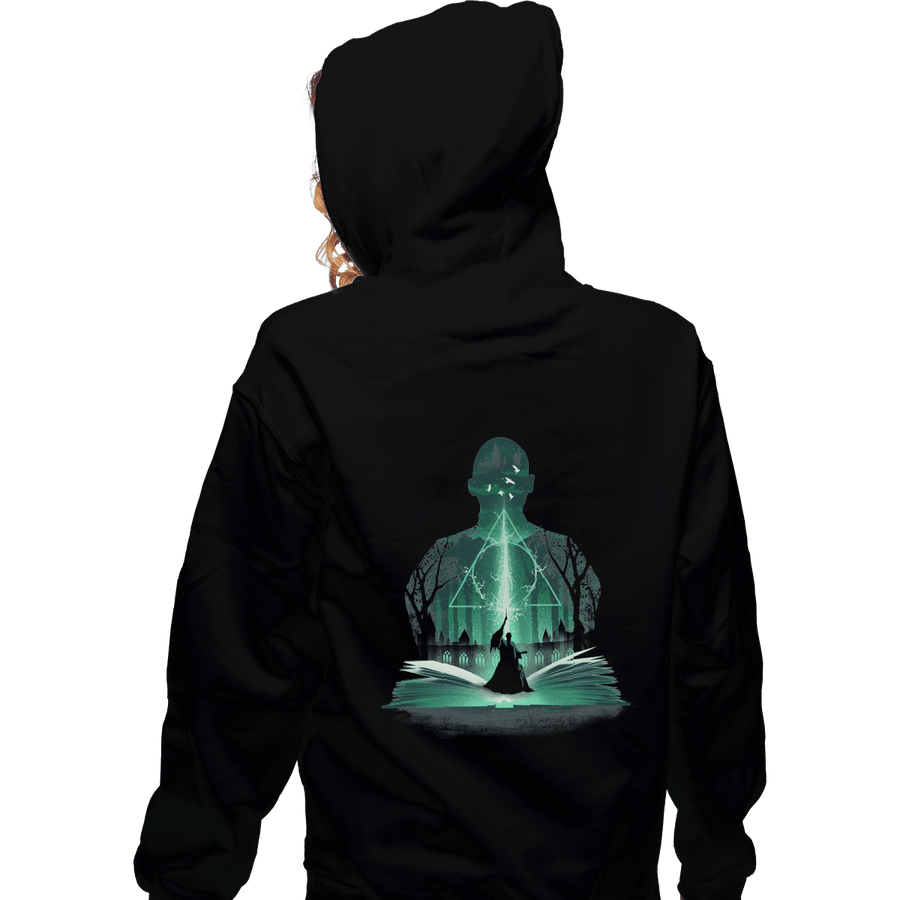 Shirts Zippered Hoodies, Unisex / Small / Black The 7th Book Of Magic
