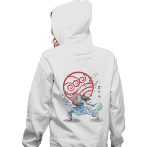 Shirts Zippered Hoodies, Unisex / Small / White The Power Of The Water Tribe