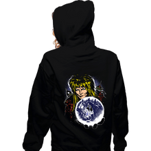Load image into Gallery viewer, Daily_Deal_Shirts Zippered Hoodies, Unisex / Small / Black Maze Goblin King
