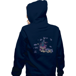 Shirts Zippered Hoodies, Unisex / Small / Navy Tardisland