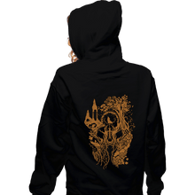 Load image into Gallery viewer, Daily_Deal_Shirts Zippered Hoodies, Unisex / Small / Black Rings And Power
