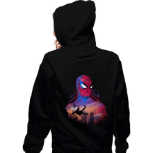Load image into Gallery viewer, Daily_Deal_Shirts Zippered Hoodies, Unisex / Small / Black Great Responsibility
