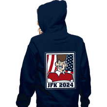 Load image into Gallery viewer, Shirts Zippered Hoodies, Unisex / Small / Navy Clone High President
