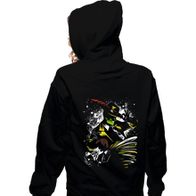 Load image into Gallery viewer, Daily_Deal_Shirts Zippered Hoodies, Unisex / Small / Black Ssssmokin&#39;
