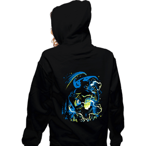 Daily_Deal_Shirts Zippered Hoodies, Unisex / Small / Black Night on Bald Mountain