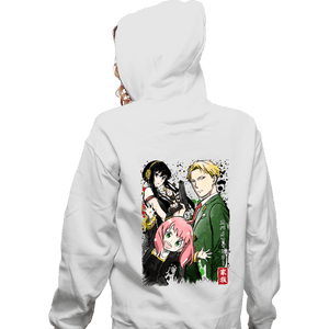 Secret_Shirts Zippered Hoodies, Unisex / Small / White Forger Family