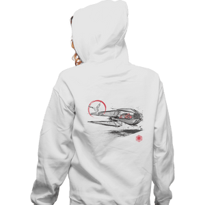 Shirts Pullover Hoodies, Unisex / Small / White Confrontation On Pasaana Desert