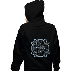 Shirts Zippered Hoodies, Unisex / Small / Black Gamer Mandala