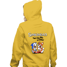 Load image into Gallery viewer, Daily_Deal_Shirts Zippered Hoodies, Unisex / Small / White Spikehead
