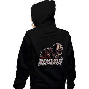 Daily_Deal_Shirts Zippered Hoodies, Unisex / Small / Black Raccoon City Nemesis