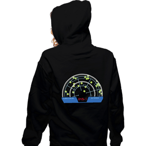 Daily_Deal_Shirts Zippered Hoodies, Unisex / Small / Black Motion Sensor