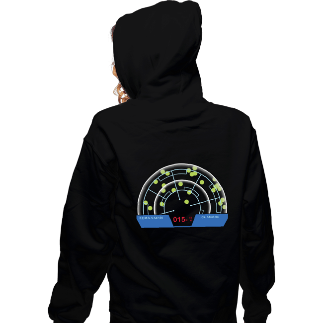 Daily_Deal_Shirts Zippered Hoodies, Unisex / Small / Black Motion Sensor