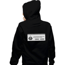 Load image into Gallery viewer, Shirts Zippered Hoodies, Unisex / Small / Black Alert Cat
