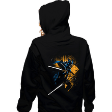Load image into Gallery viewer, Daily_Deal_Shirts Zippered Hoodies, Unisex / Small / Black The Two White Blades
