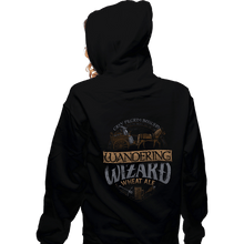 Load image into Gallery viewer, Shirts Zippered Hoodies, Unisex / Small / Black Wandering Wizard Wheat Ale
