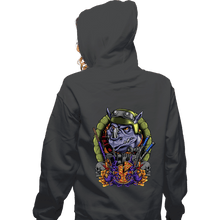 Load image into Gallery viewer, Daily_Deal_Shirts Zippered Hoodies, Unisex / Small / Dark Heather Rocksteady Crest
