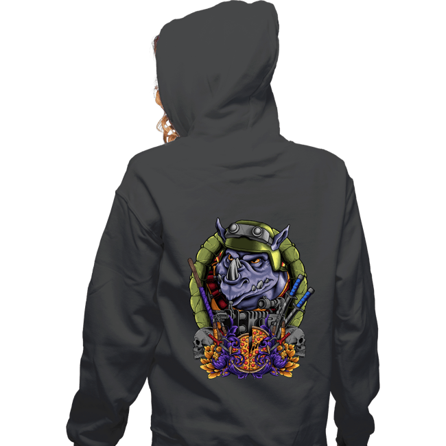 Daily_Deal_Shirts Zippered Hoodies, Unisex / Small / Dark Heather Rocksteady Crest