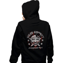 Load image into Gallery viewer, Daily_Deal_Shirts Zippered Hoodies, Unisex / Small / Black Miles County

