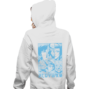 Shirts Pullover Hoodies, Unisex / Small / White Bebop