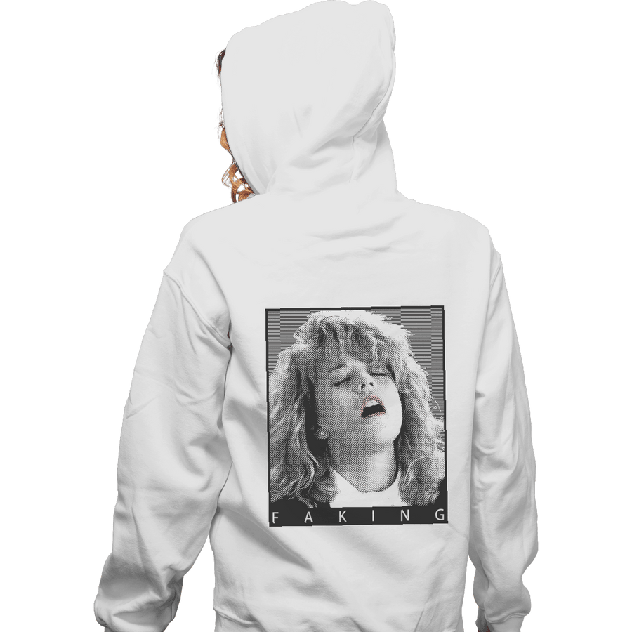 Shirts Zippered Hoodies, Unisex / Small / White Faking