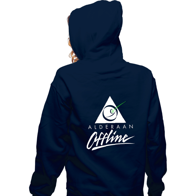Shirts Zippered Hoodies, Unisex / Small / Navy Planet Offline