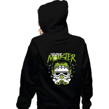 Load image into Gallery viewer, Shirts Zippered Hoodies, Unisex / Small / Black New Empire Monster
