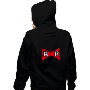 Shirts Zippered Hoodies, Unisex / Small / Black Ribbon Spray