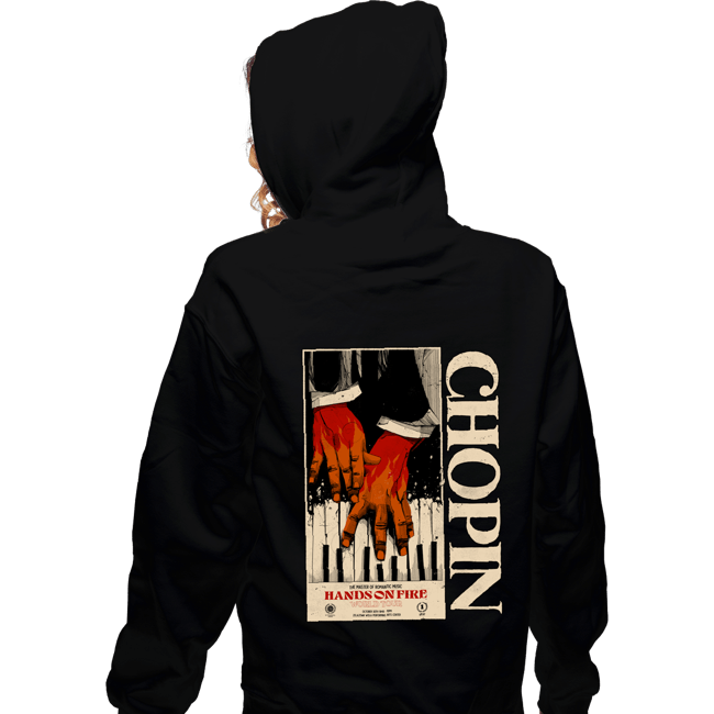 Shirts Zippered Hoodies, Unisex / Small / Black Chopin World Tour