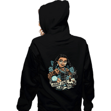 Load image into Gallery viewer, Daily_Deal_Shirts Zippered Hoodies, Unisex / Small / Black Rocker Moana
