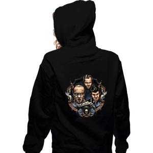 Daily_Deal_Shirts Zippered Hoodies, Unisex / Small / Black The Psychos