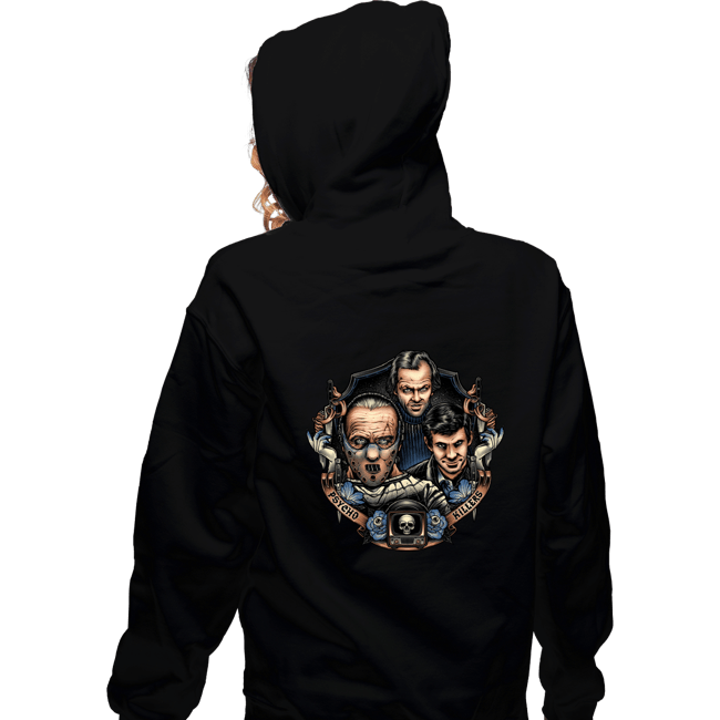 Daily_Deal_Shirts Zippered Hoodies, Unisex / Small / Black The Psychos