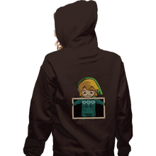 Load image into Gallery viewer, Secret_Shirts Zippered Hoodies, Unisex / Small / Dark Chocolate Anatomical Anomaly
