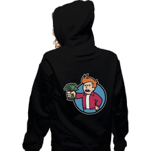 Load image into Gallery viewer, Shirts Pullover Hoodies, Unisex / Small / Black Future Meme Boy
